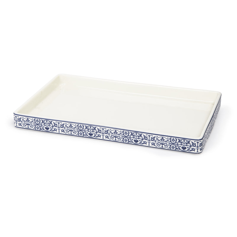 Mistana™ Lennon Marble Bathroom Accessory Tray & Reviews Wayfair